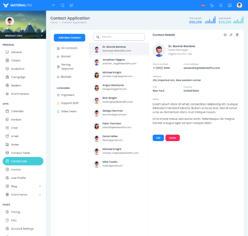 bootstrap admin template for crm