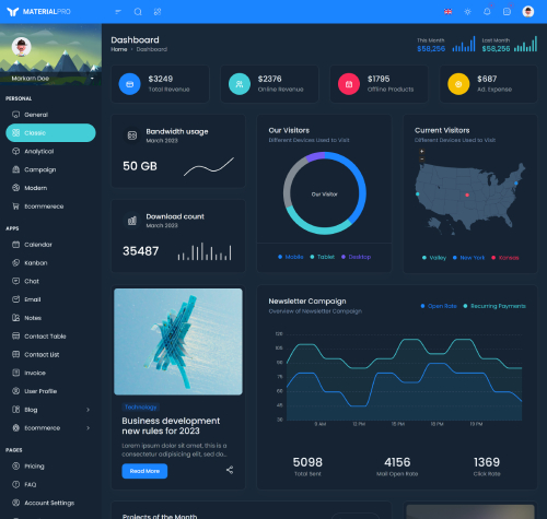 bootstrap admin template for crm